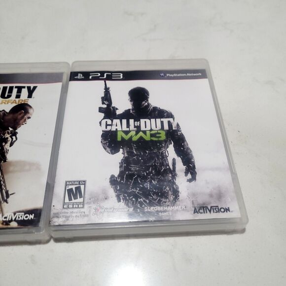 PS3 Game Lot Call of Duty 4 Modern Warfare Advanced Warfare MW3 Playstation CIB - Picture 4 of 14